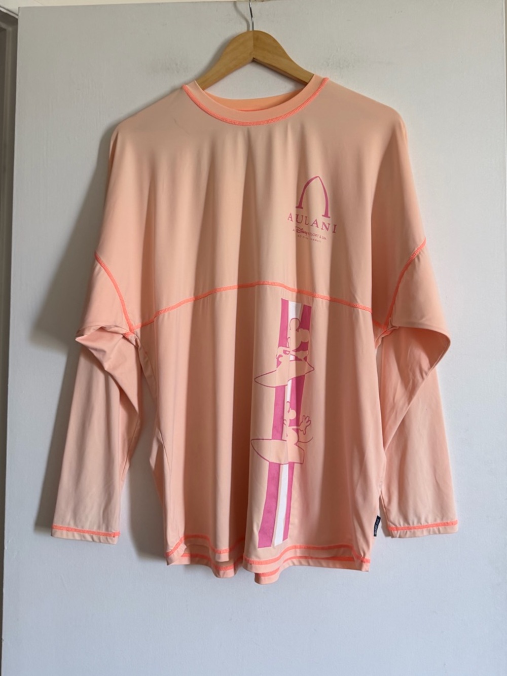 Disney Parks Spirit Jersey Water Shirt Aulani Hawaii Resort & Spa size Medium